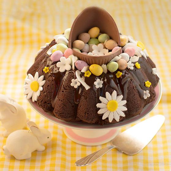 Coconut Chocolate Easter Bundt Cake