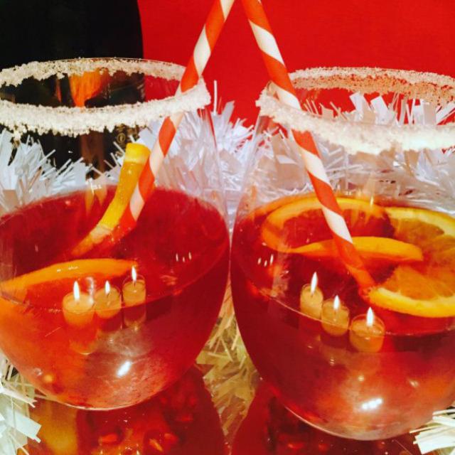 Sparkling Pomegranate Punch