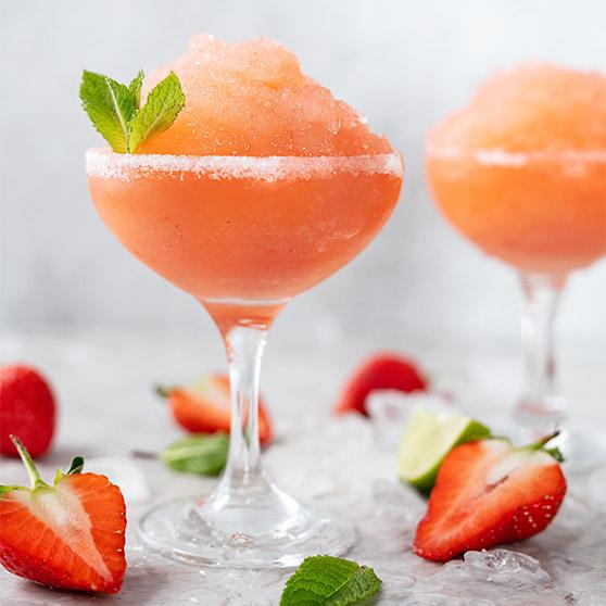 Strawberry Cinnamon Vanilla Daiquiri