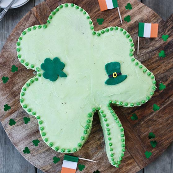 Shamrock St Patrick’s Day Cake