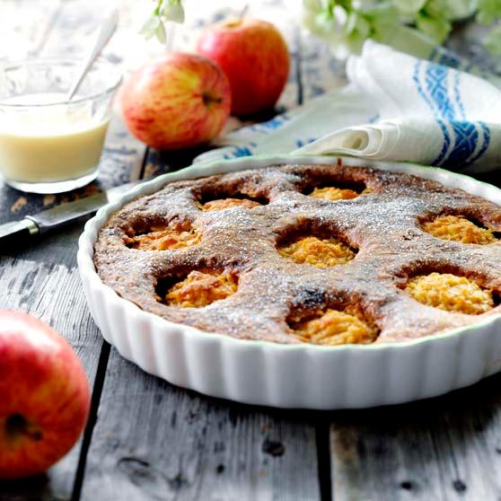 Apple Cake With Coconut