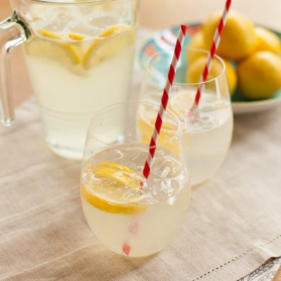 Sparkling Homemade Lemonade